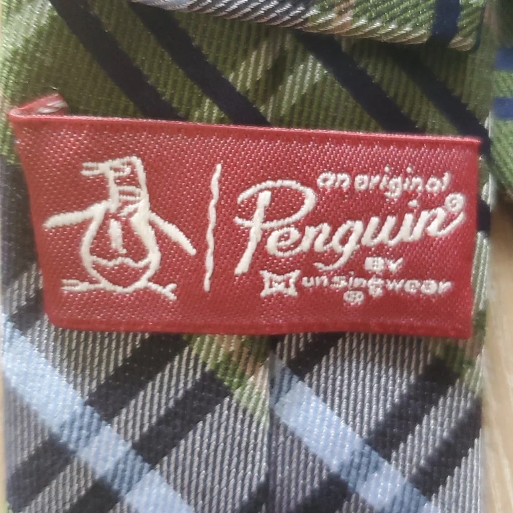 Original Penguin plaid necktie - Picture 4 of 6